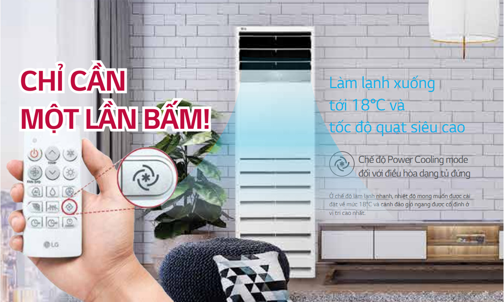 máy lạng tủ đứng LG
