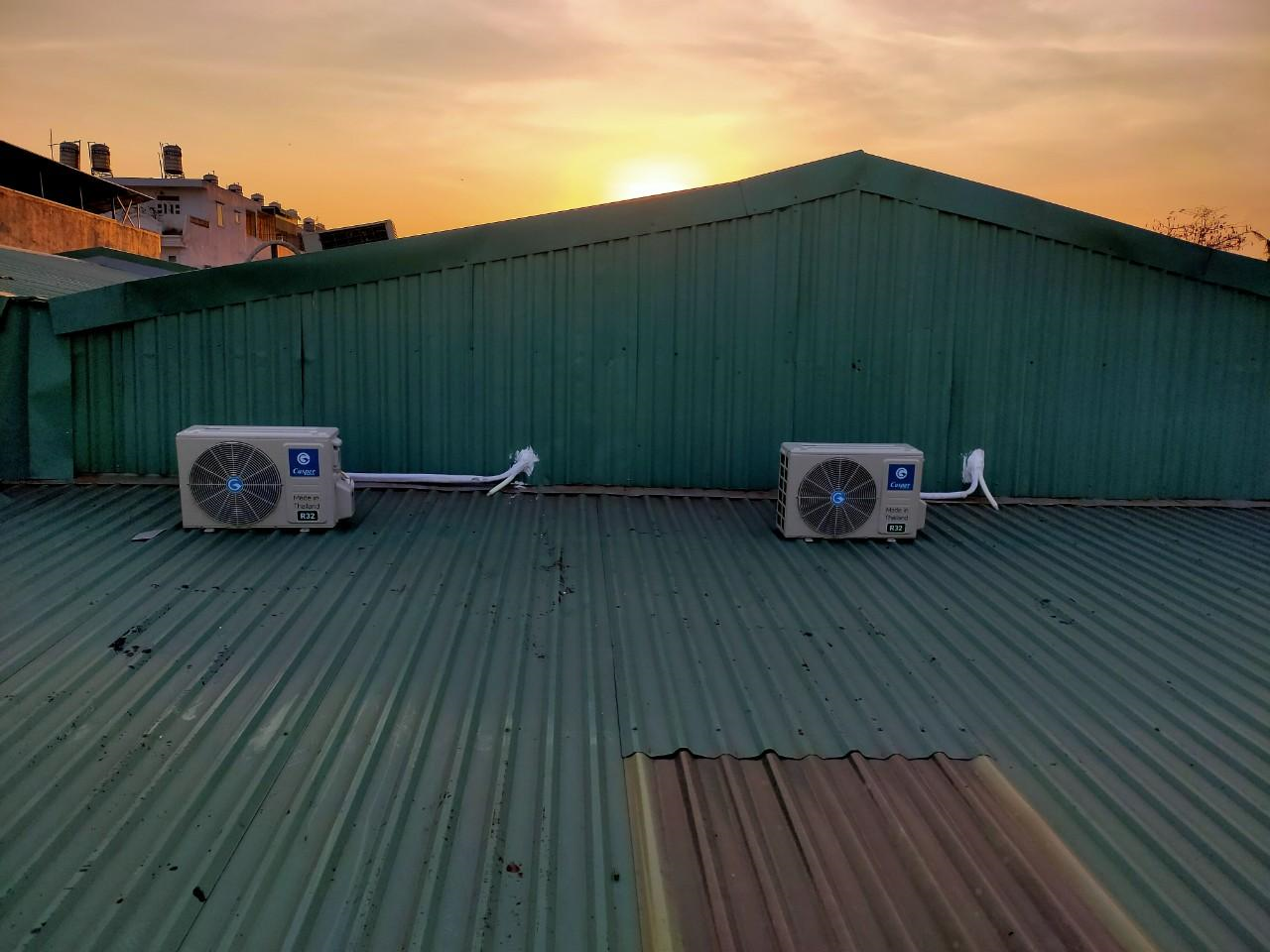 lắp đặt hệ thông điều hòa trung tâm VRV 1