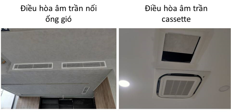 điều hóa âm trần casstte