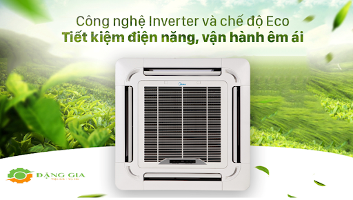 máy lạnh âm trần inverter tiết kiệm điện