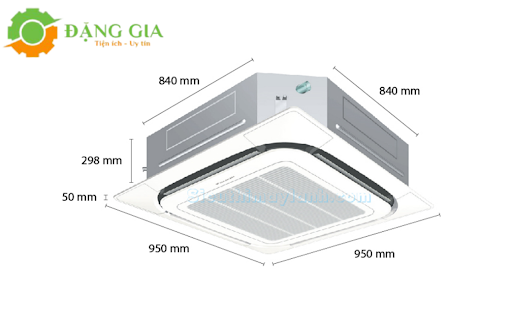 máy lạnh âm trần 5HP tiết kiệm điện